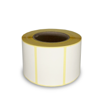 Papieretikett 78 x 51 •Coat80 •weiß...